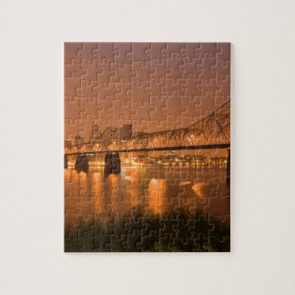 Puzzle La noche de Louisville Kentucky enciende el puente