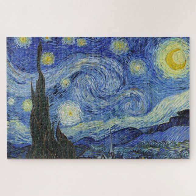 Puzzle La noche estrellada de Van Gogh (Horizontal)