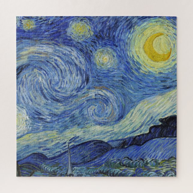 Puzzle La noche estrellada de Van Gogh (Vertical)
