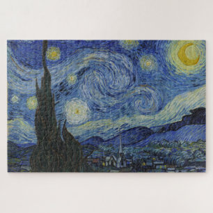 Puzzle La noche estrellada (Vincent van Gogh) (arte famos