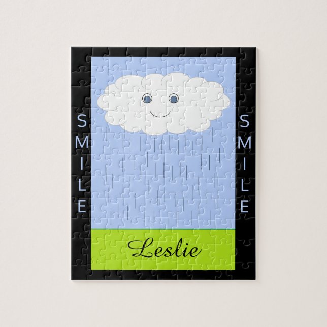 Puzzle La nube de lluvia nos hace sonreír: (Vertical)