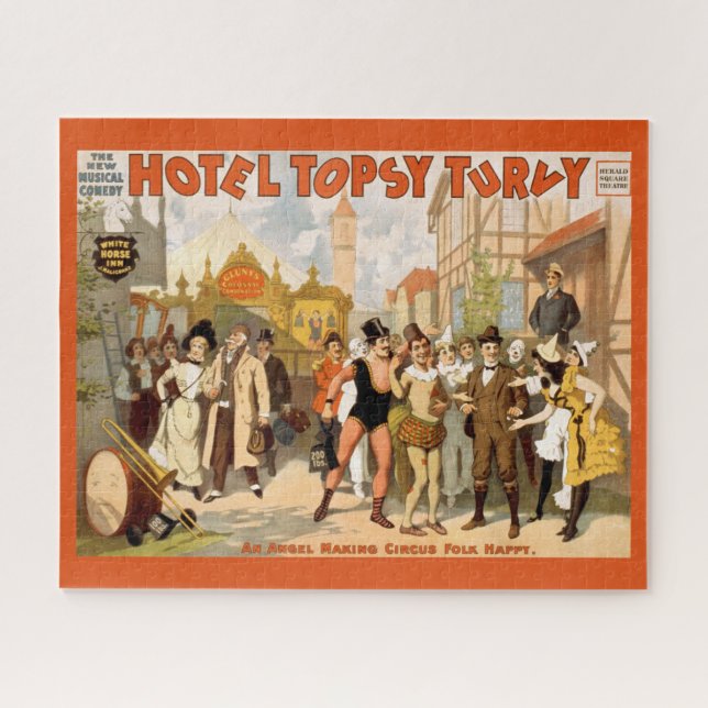 Puzzle La nueva comedia musical del Hotel Topsy Turvy (Horizontal)