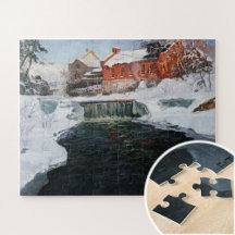 La nueva fábrica en Lillehammer, Bella Artes
