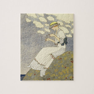 Puzzle La O.N.U Peu…, diseño para un vestido del país