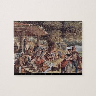 Puzzle La oficina de correos rural ', Thomas_Art de