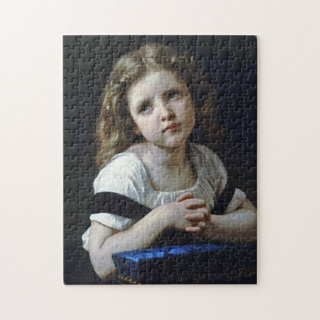 Puzzle La oración, Bouguereau (Vertical)