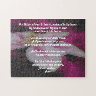Puzzle La oración del Señor Nuestro Padre Clematis