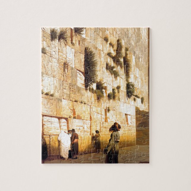 Puzzle La pared de Solomon, Jerusalén por Jean-León (Vertical)