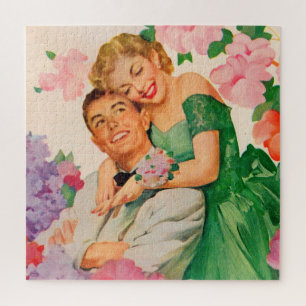 Puzzle la pareja feliz