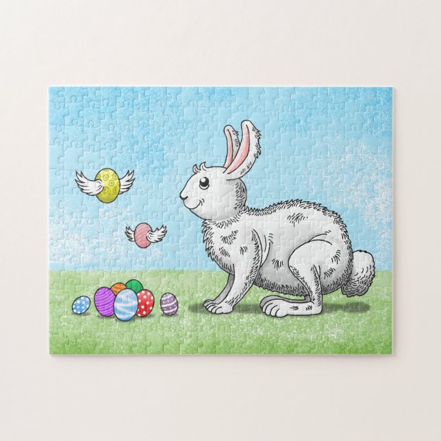 Puzzle La Pascua de Bunny (Horizontal)