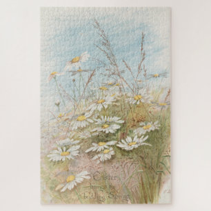 Puzzle "La Pascua trae la primavera floreciendo" 