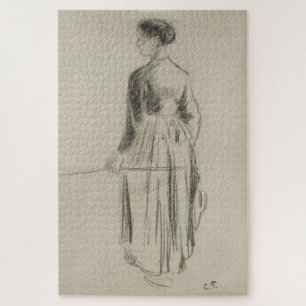 Puzzle La pastora, Éragny 1886 - Camille Pissarro