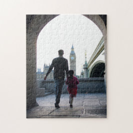 Puzzle La pequeña niña de papá - Londres - 11x14 - 252 pc