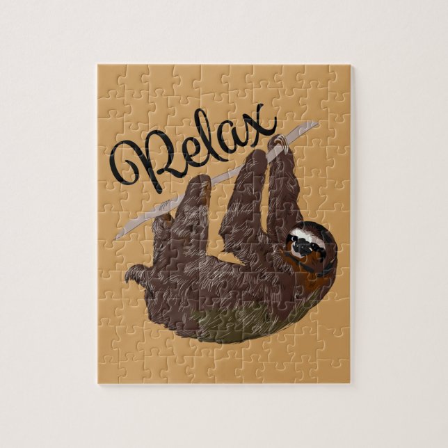 Puzzle La pereza dice (Vertical)