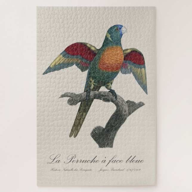 Puzzle La Perruche un deslumbramiento facial (Vertical)