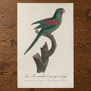 Puzzle La Perruche un gorge rouge