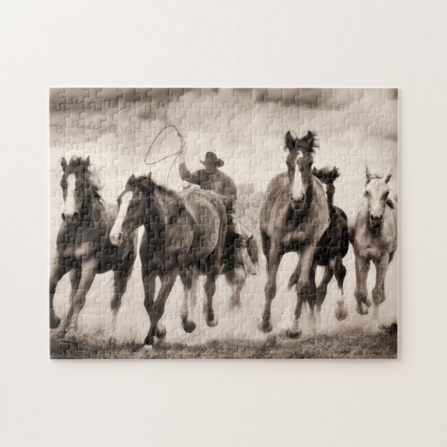 Puzzle La persecución (Horizontal)