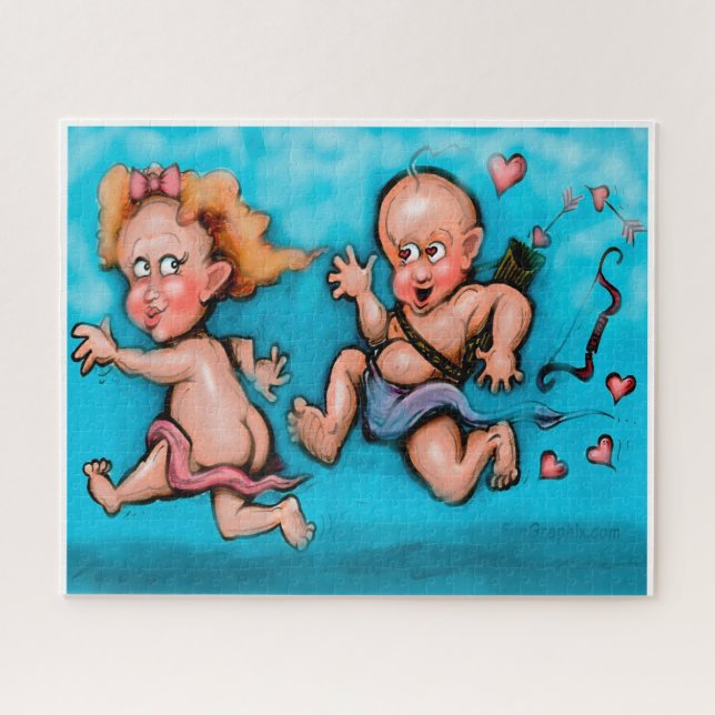 Puzzle La persecución de Cupid (Horizontal)