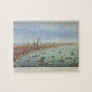 Puzzle La perspectiva del oeste del sur de Londres, de