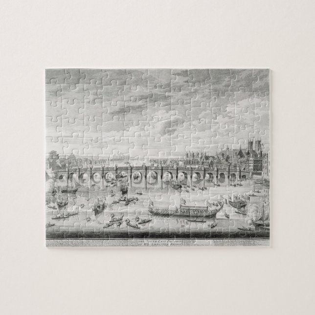 Puzzle La perspectiva suroriental del puente de (Horizontal)
