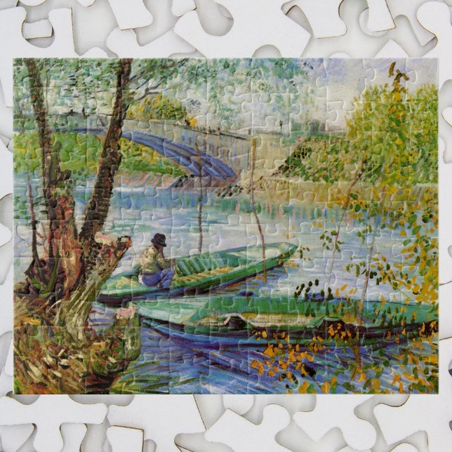 Puzzle La pesca de Van Gogh en primavera, Pont de Clichy (Subido por el creador)
