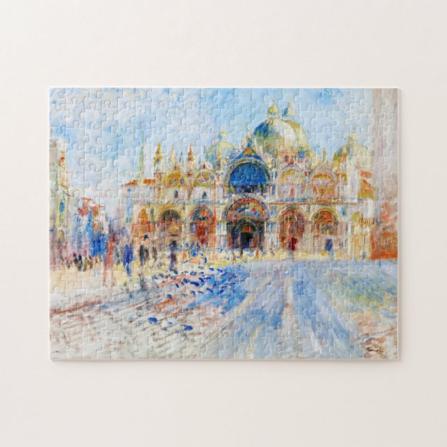 Puzzle La Piazza San Marco, Renoir (Horizontal)