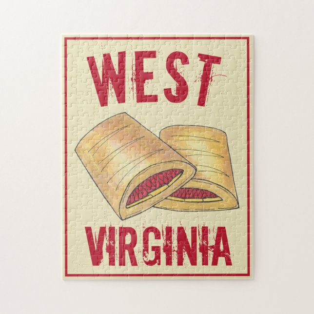 Puzzle La picante Pepperoni de Virginia Occidental hace l (Vertical)