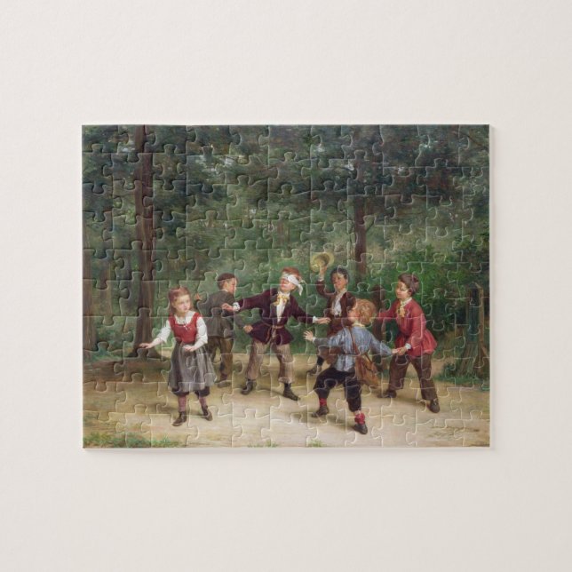 Puzzle La piel de ante 91316me del hombre ciego T33268; (Horizontal)