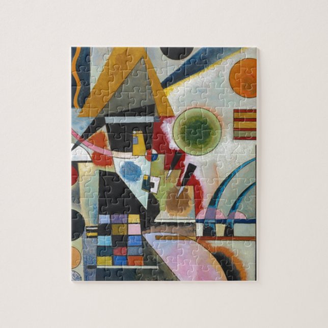 Puzzle La pintura abstracta de Kandinsky se balancea (Vertical)