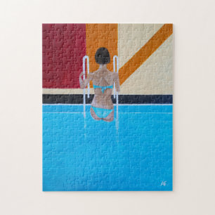 Puzzle La pintura del Gran Resort por Alfred Fox