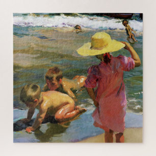 Puzzle La pintura Los jóvenes anfibios de Joaquin Sorolla