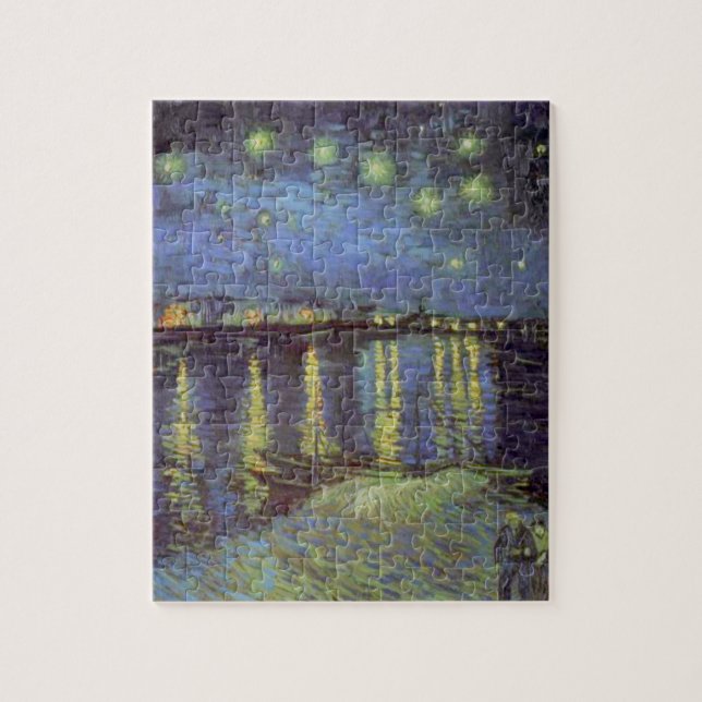 Puzzle La pintura nocturna estelar de Van Gogh (Vertical)