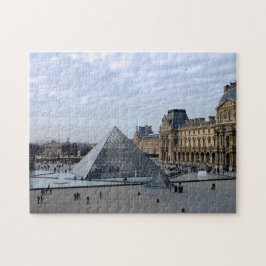 Puzzle La pirámide del Louvre - Jigsaw
