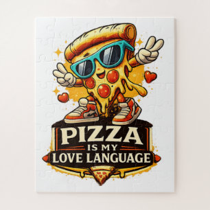 Puzzle La pizza es mi amor Regalo divertido para amantes 