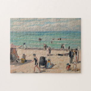 Puzzle La Plage de Fort-Mahon   Albert André