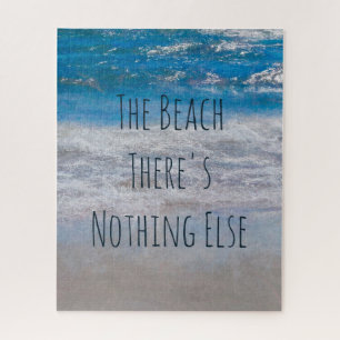 Puzzle La playa Blue White Tropical Ocean Waves Costa