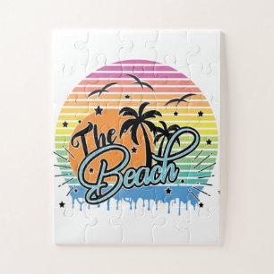 Puzzle La playa, verano de 2023
