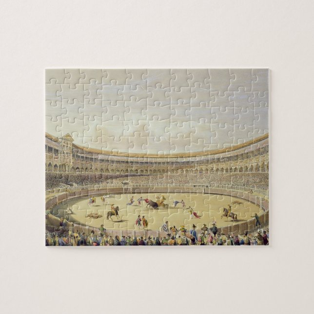 Puzzle La plaza de Toros de Madrid, 1865 (litho del (Horizontal)