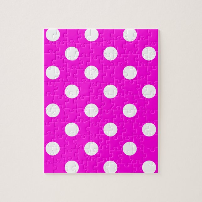 Puzzle La polka hace magenta #FF00DC (Vertical)