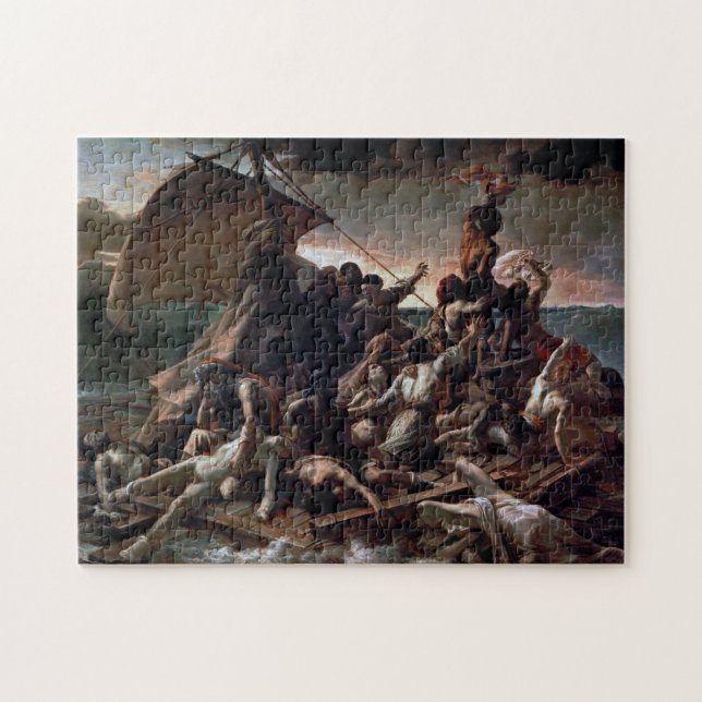 Puzzle La posta de la Medusa, Theodore Gericault (Horizontal)