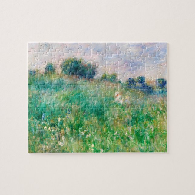 Puzzle La pradera de Auguste Renoir (Horizontal)