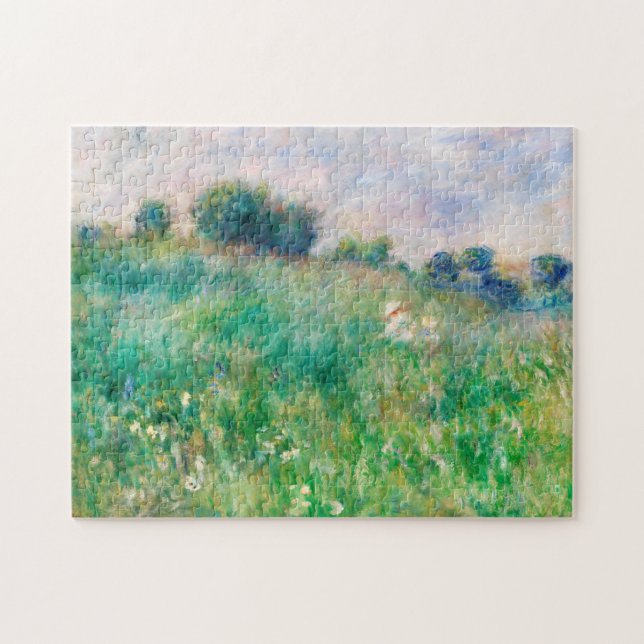 Puzzle La pradera de Auguste Renoir (Horizontal)