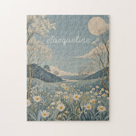 Puzzle La pradera lunar personalizada