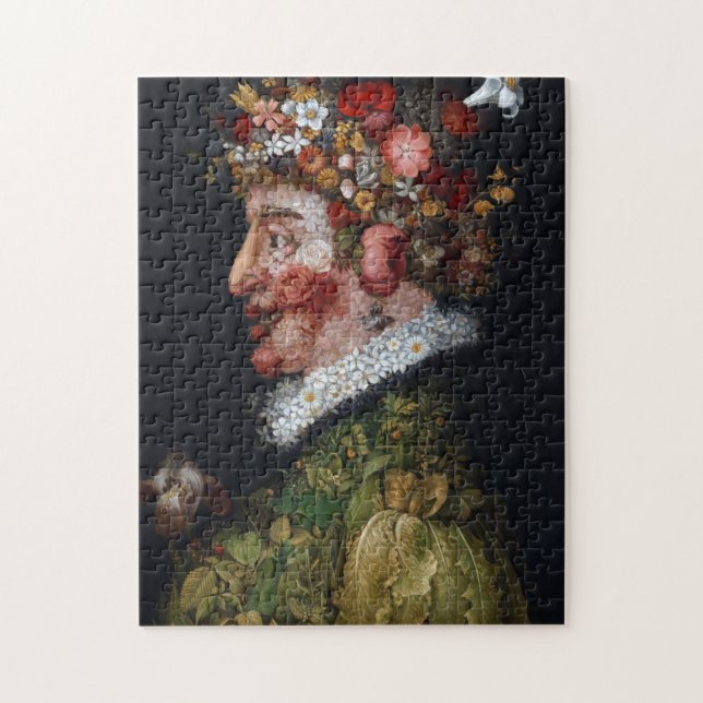 Puzzle La primavera, Arcimboldo (Vertical)
