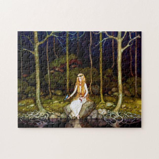 Puzzle La princesa en el bosque (Horizontal)