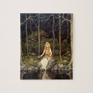 Puzzle La princesa en el bosque
