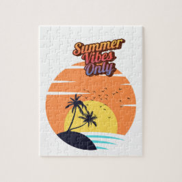 Puzzle La puesta de sol de las vibraciones de verano.