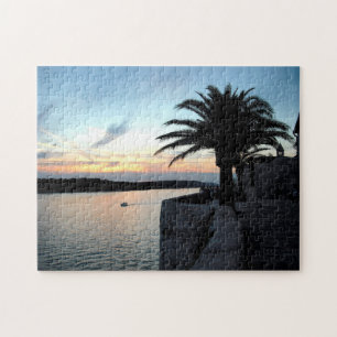 Puzzle La puesta de sol en el mar