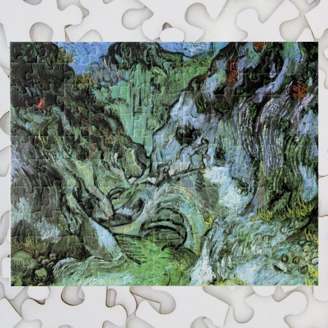 Puzzle La quebrada de Les Peiroulets por Vincent van Gogh (Subido por el creador)