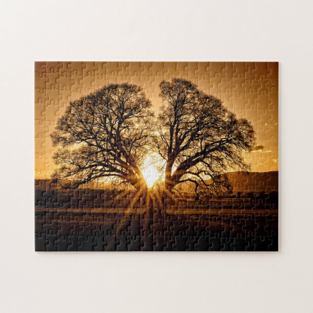 Puzzle La ráfaga del atardecer - 11x14 - 252 pcs. (Horizontal)